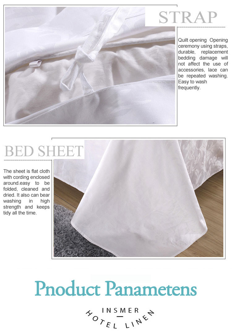 Resort Jacquard Washed Linen Duvet Cover