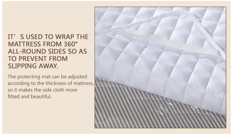 Mainstays Circular Fitted Mattress Protector