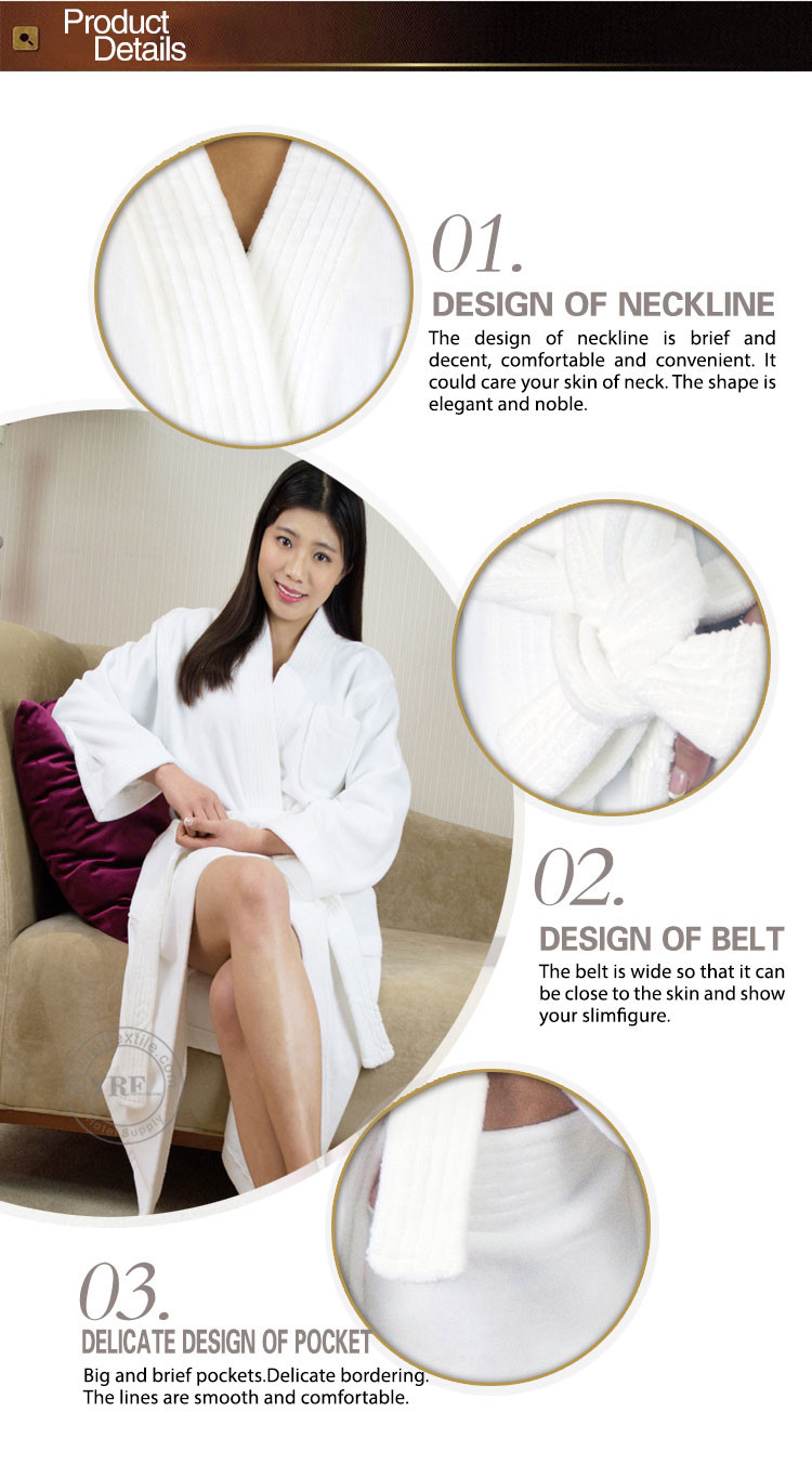 Cotton Cloth Bathrobe For Men And Women