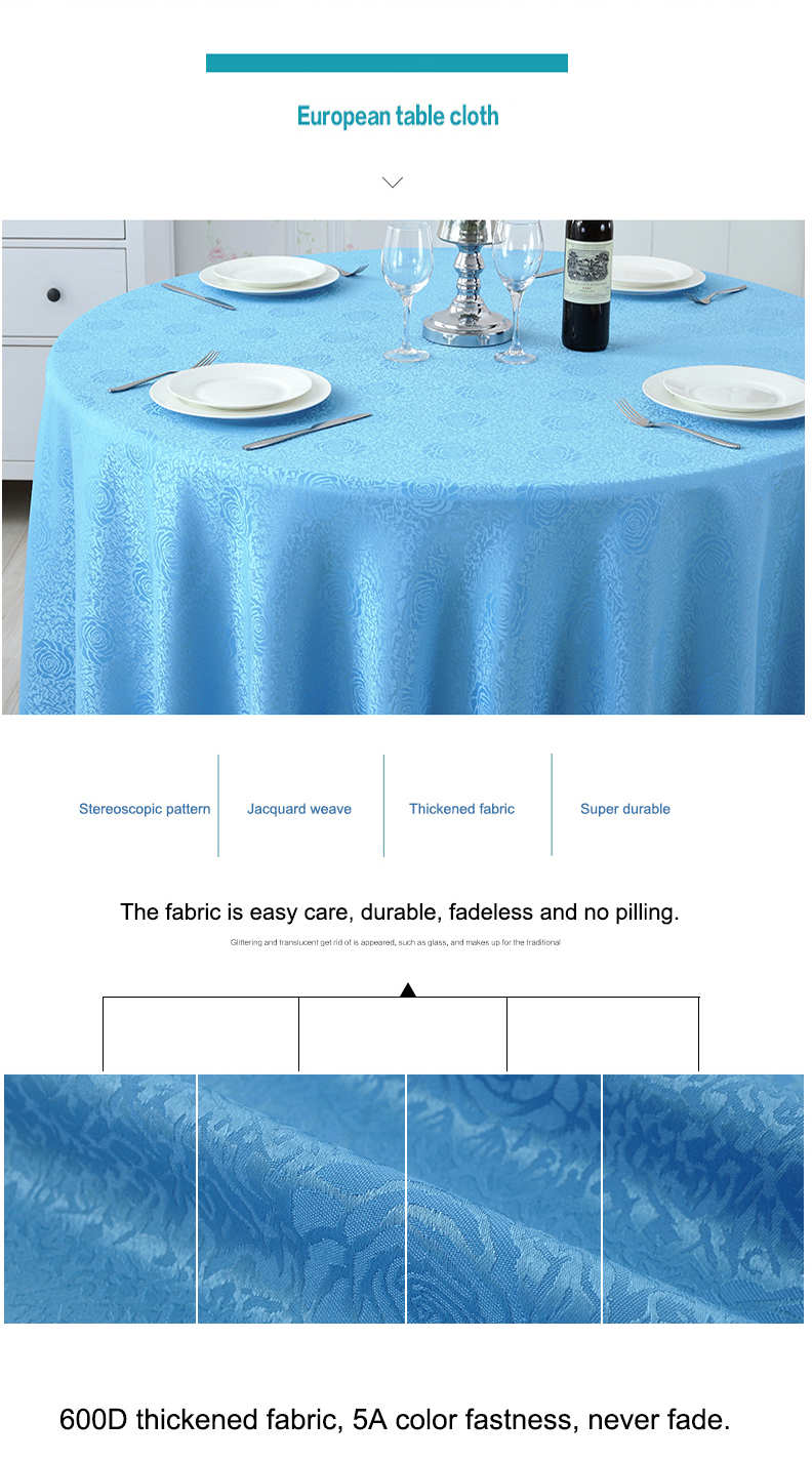 120 Inch Round Lace Tablecloth