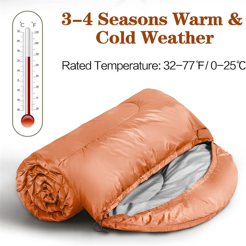 Moisture resistant warm Rescue sleeping bag
