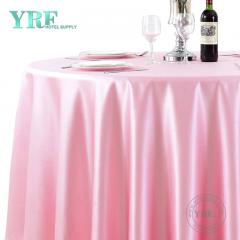 Satin Hochzeit Round Table Cover