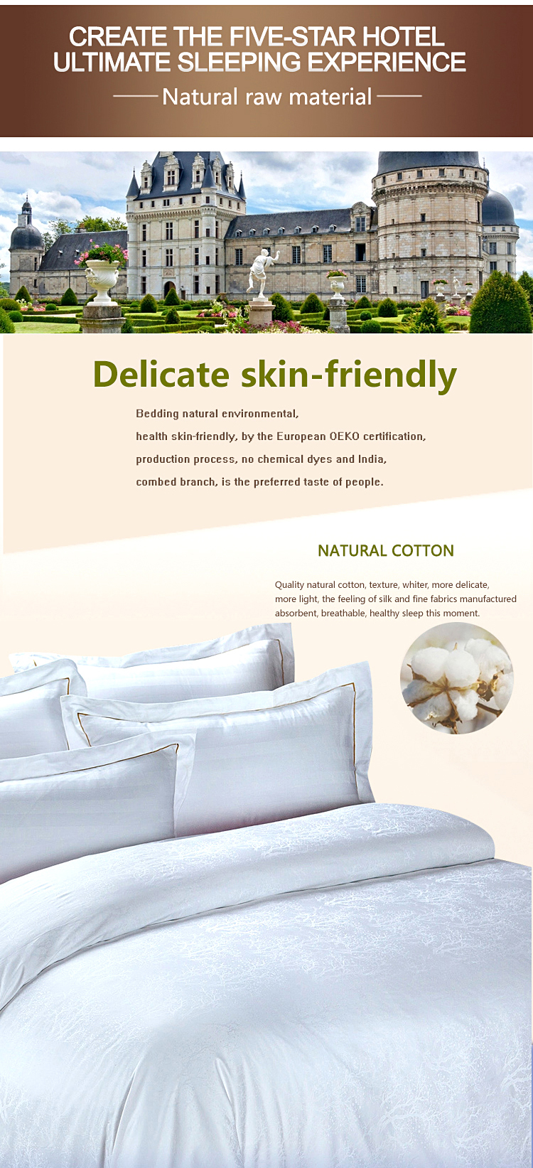 Cotton 4PCS Bedspread Cover