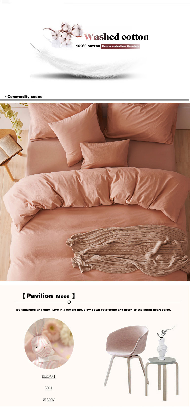 Plain Dyed 100% Cotton Plaid Comforter