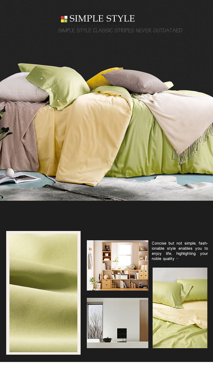 Cotton Soft Lime Green Comforter Set