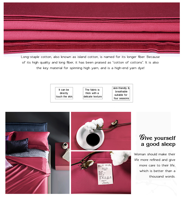 Classical Cotton Red King Comforter Sets