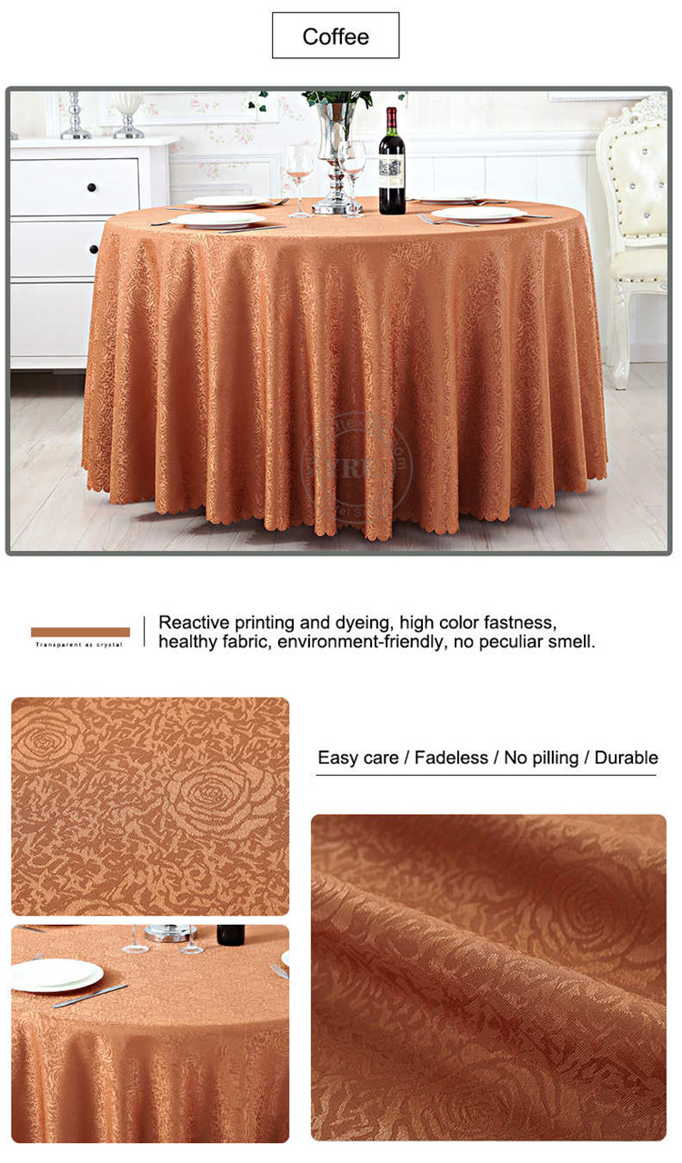 Clear Round Table Cover