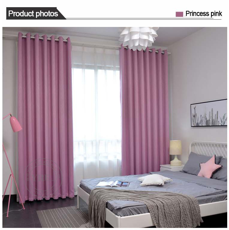 argos pink blackout curtains