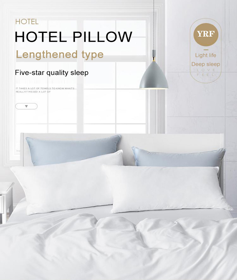 Soft 100% Cotton Hotel Polyester Pillow