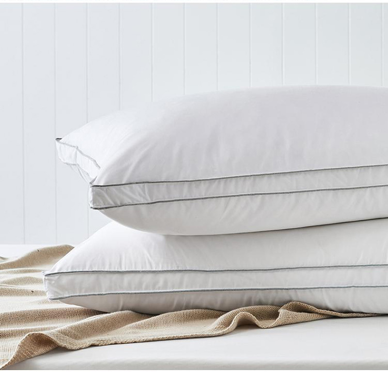 High Quality White Goose Down Pillows 5 Star Hotel