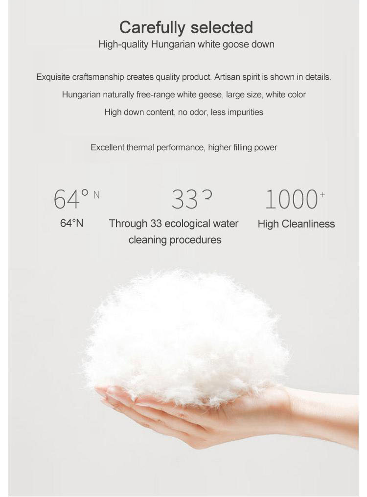 4 Seasons 100% Cotton Top Quality Goose Down