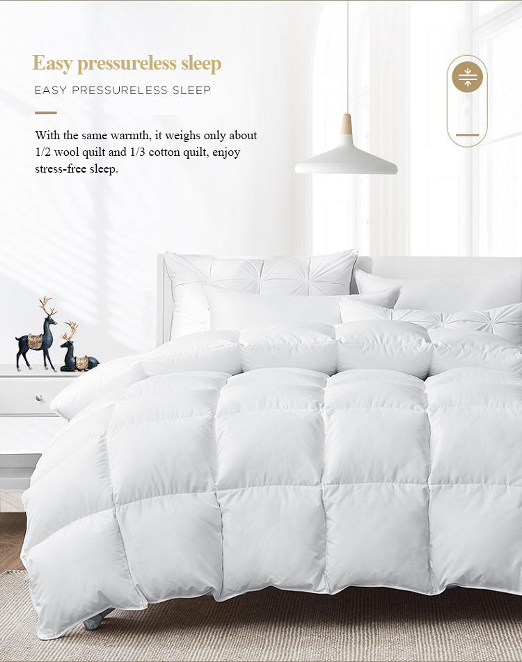 Ultralight Hotel Quilts Made In China White
