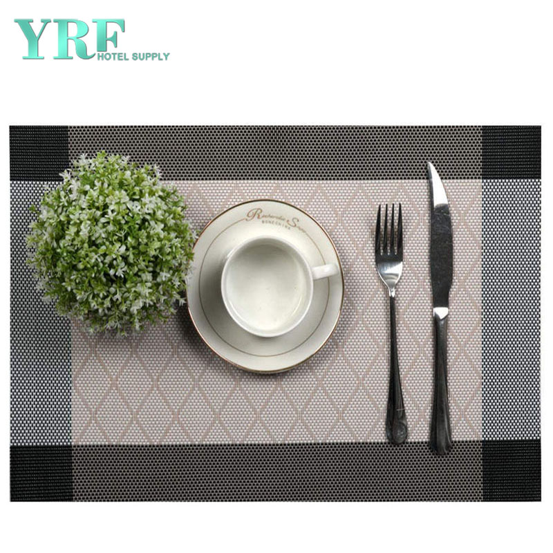 Wipe Clean Champagne Placemats Oblong