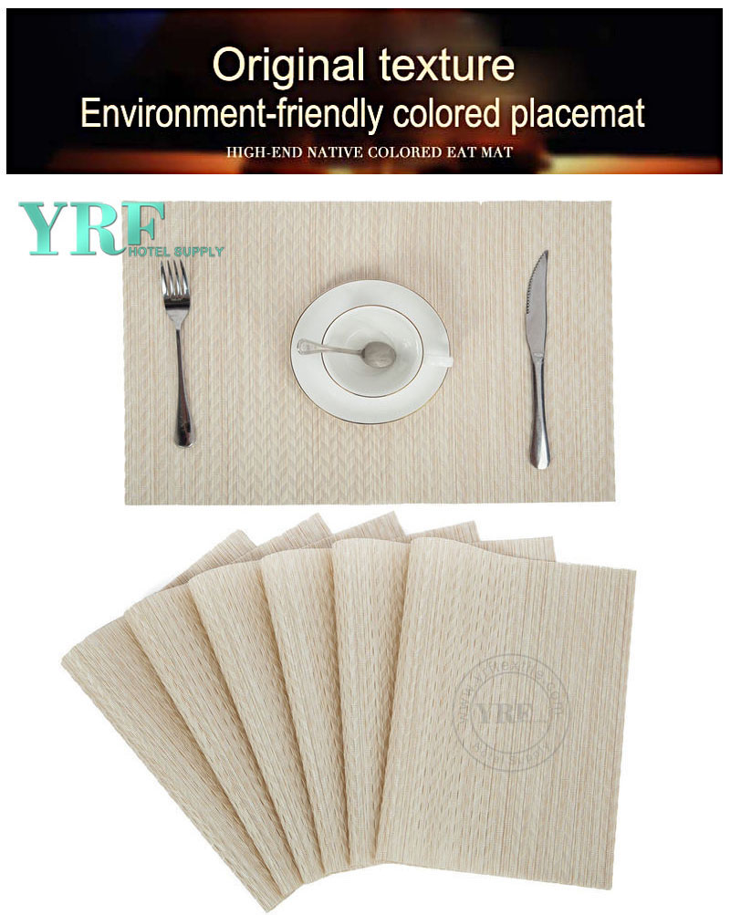 Dries very quickly Champaign Table Mats Non-fading