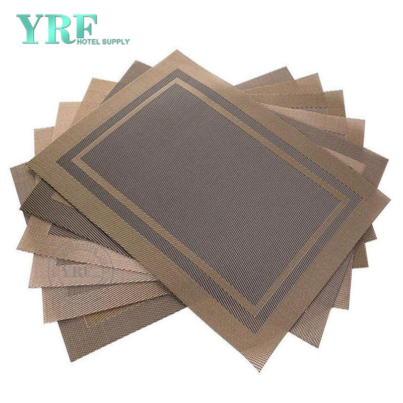 Party Brown Placemats Woven