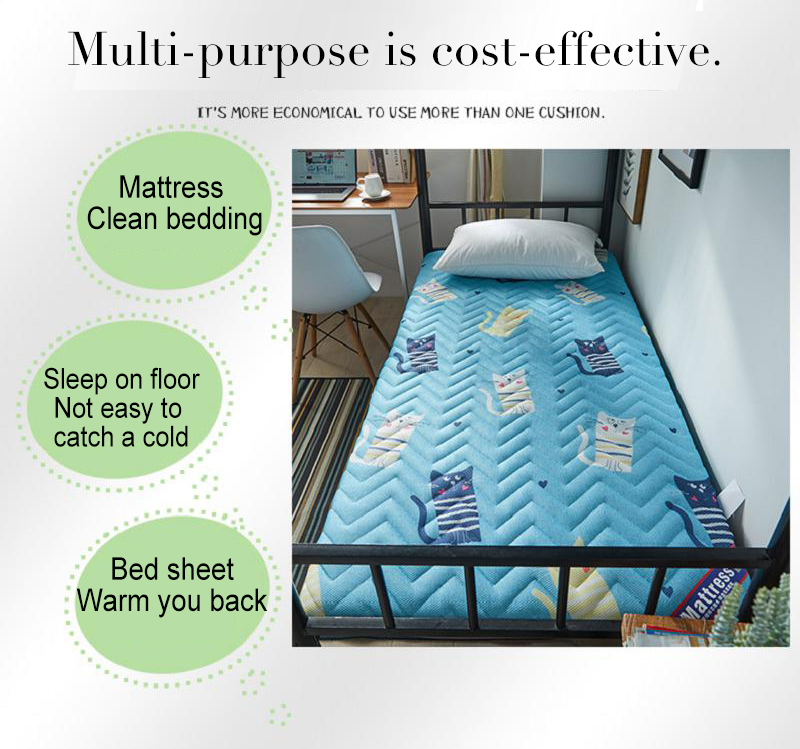 Bunk bed Mattress University Dorm Easy to Carry