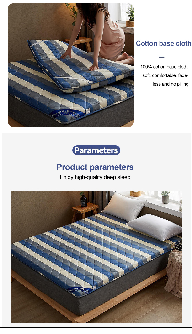 Room Bed Mattress Breathable Thin