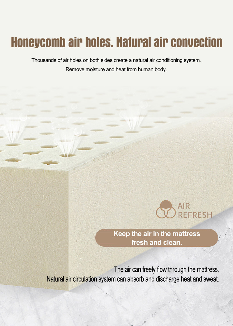 Breathable Cover Double XL Latex Mattress