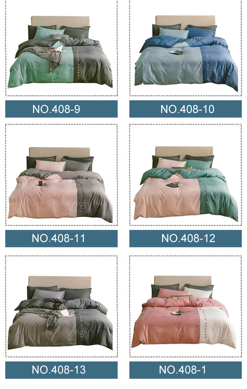 Polyester 1800 Series Bed Sheet Set