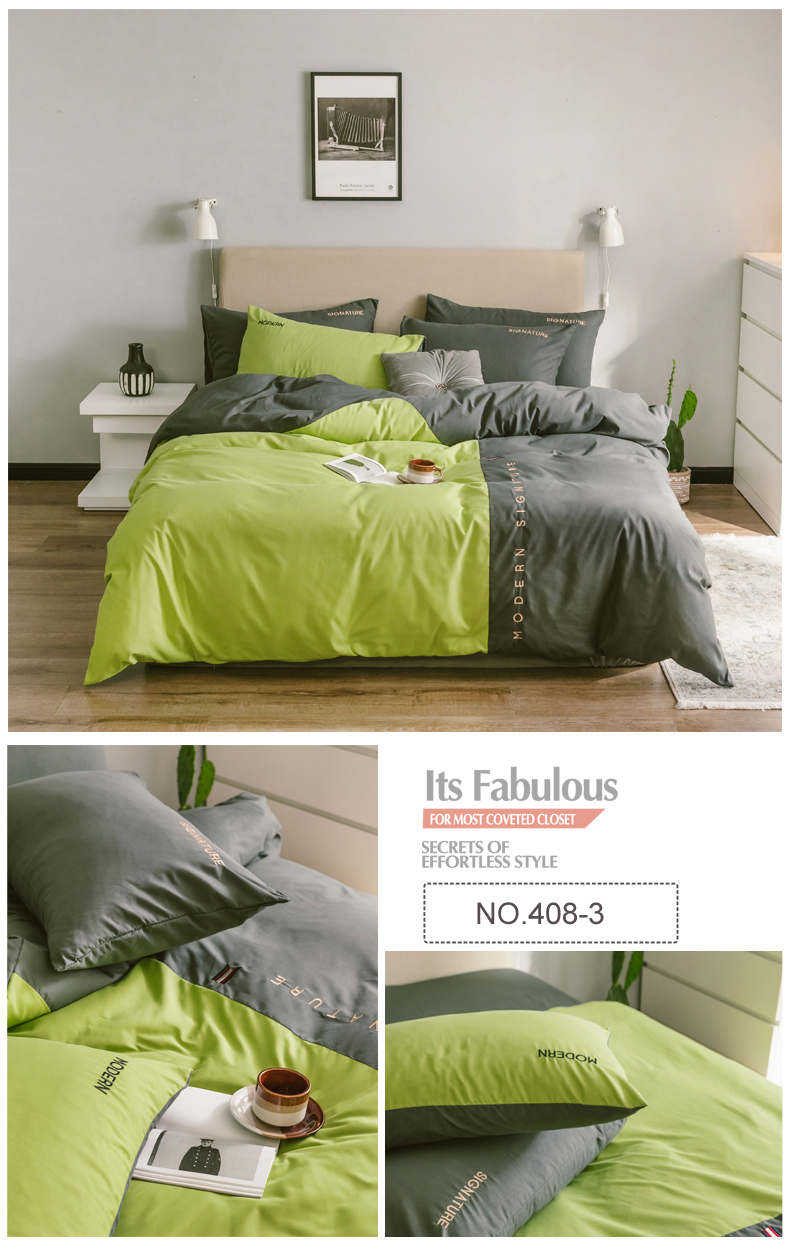 Bed Sheets Solid Color For Apartment