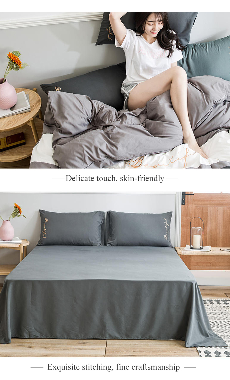 Bed Linen For Motel Hot Sale