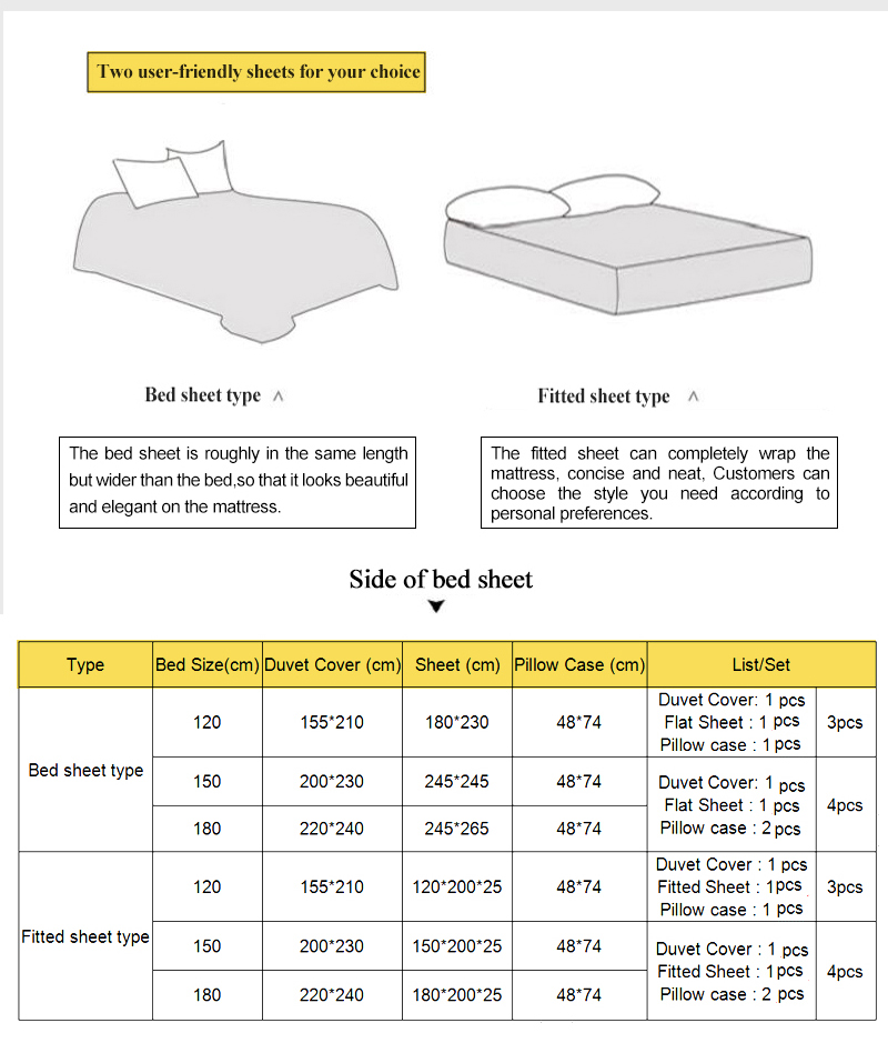 Queen Bed Bed Linen Hot Sale