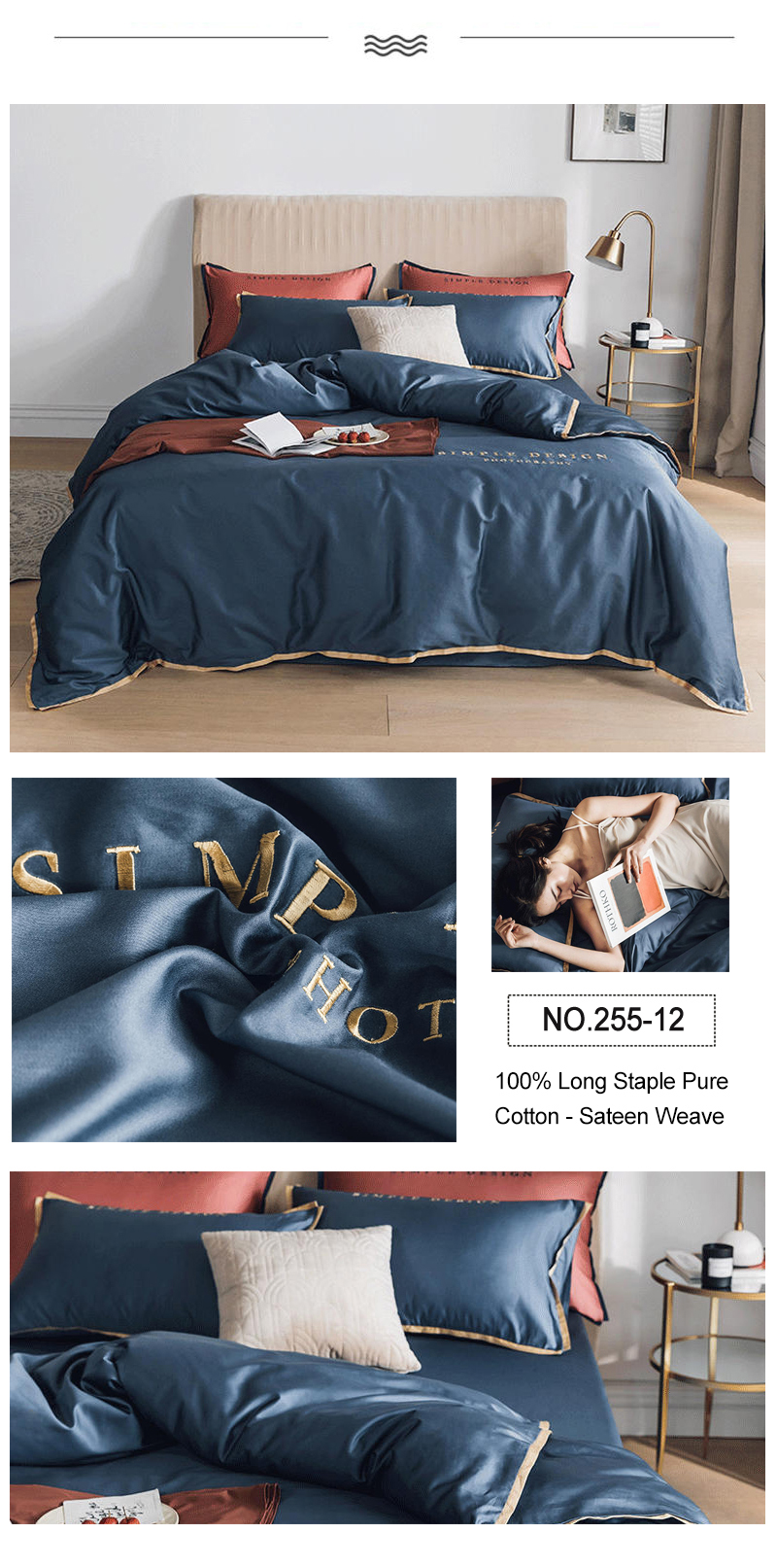 Bedding Set King Bed Classy Style