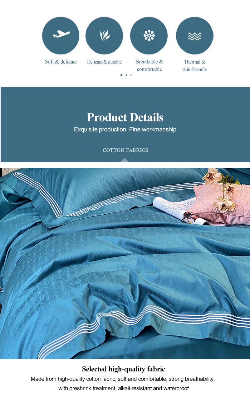 4 PCS Highest Quality Comforter Set
