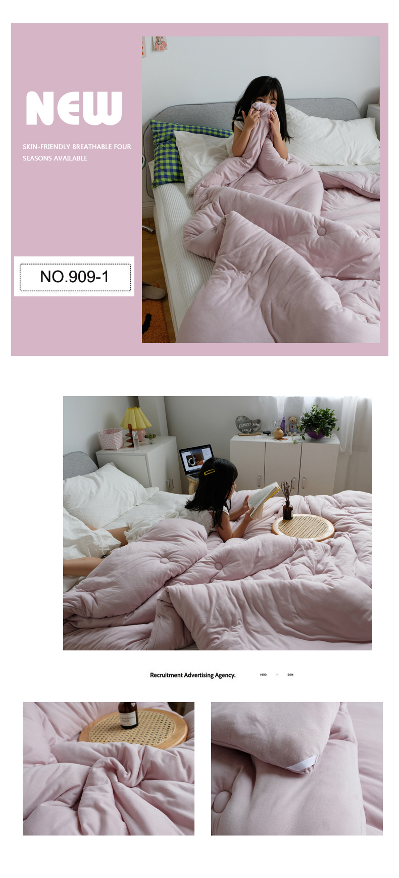 Single Bed Home Sateen Duvet