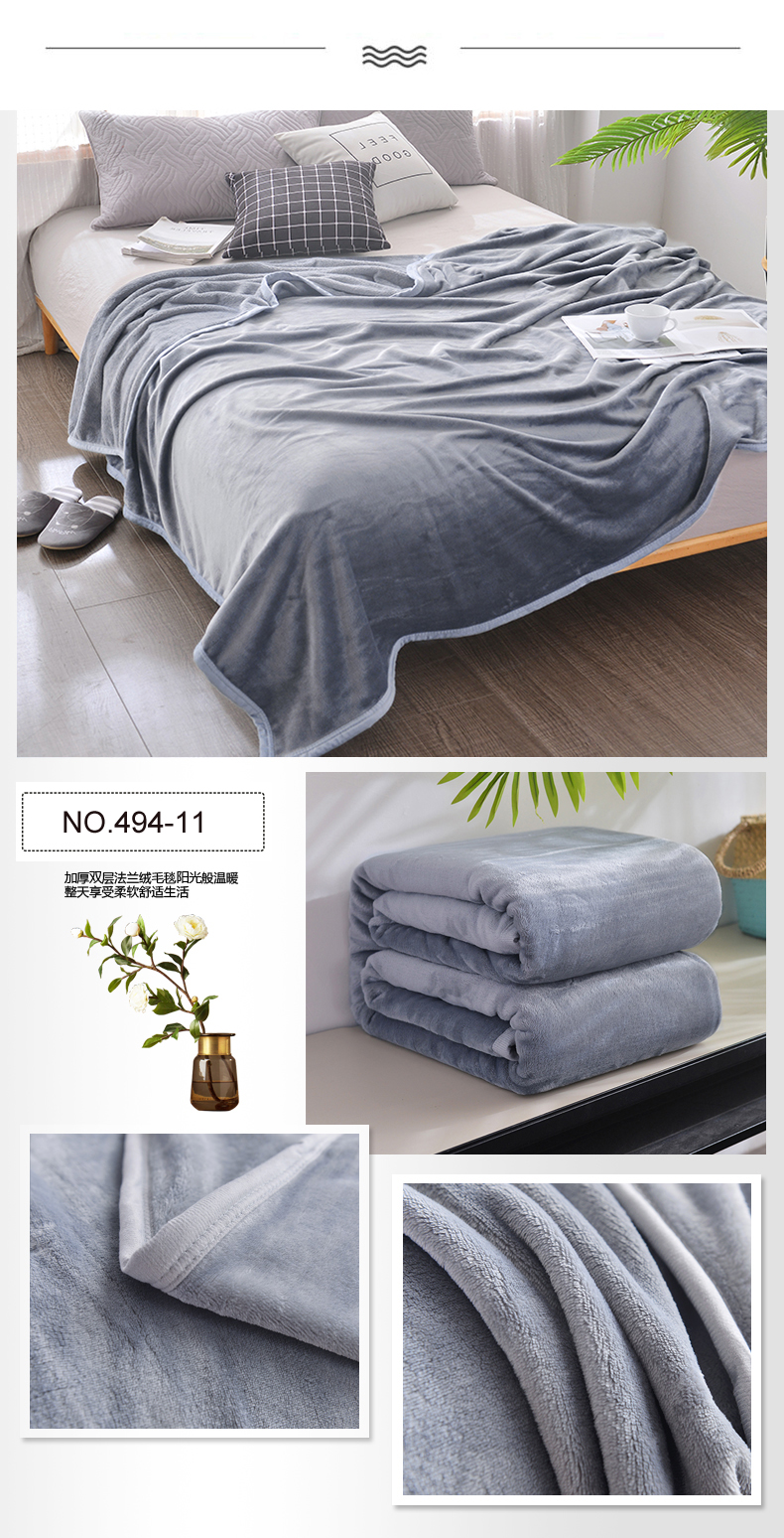 Softness Polyester Hotel Blankets