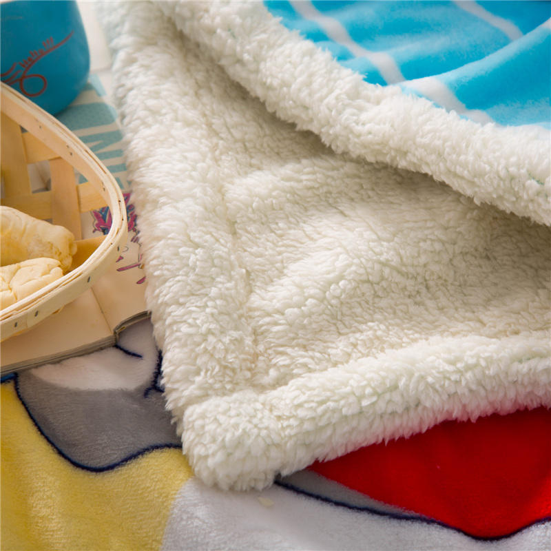 Warm Polyester Blanket The rabbit Print