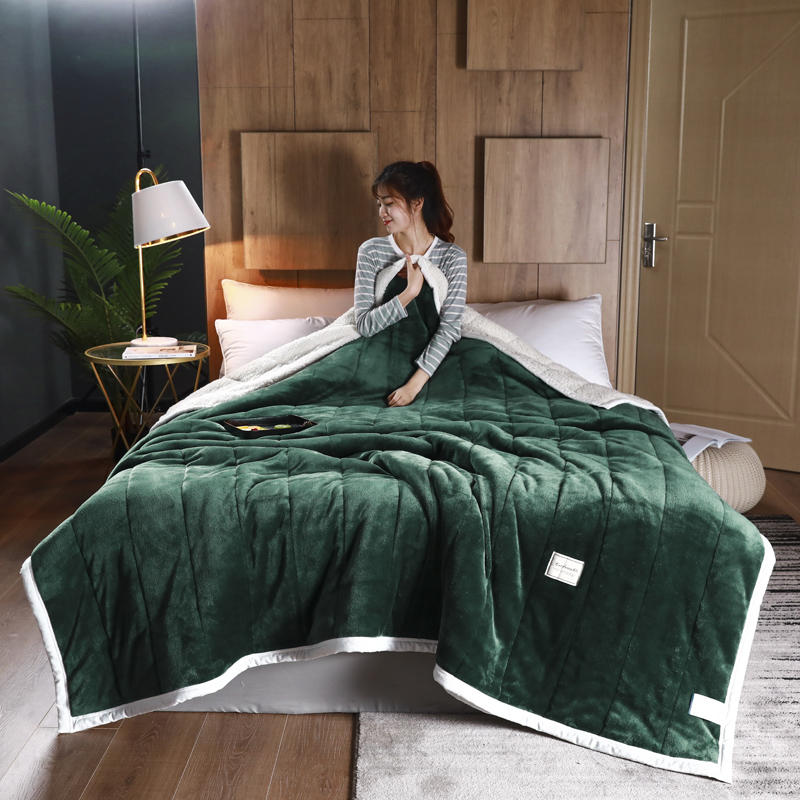 Coral Blanket King Bed Fleece