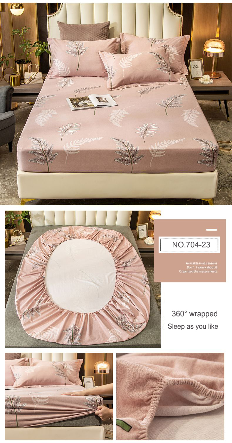 Fitted Sheet Fade Stain Resistant Printed