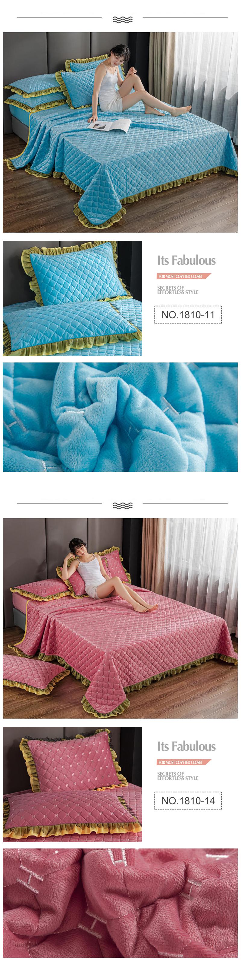 royal blue Cover Set Bedspread