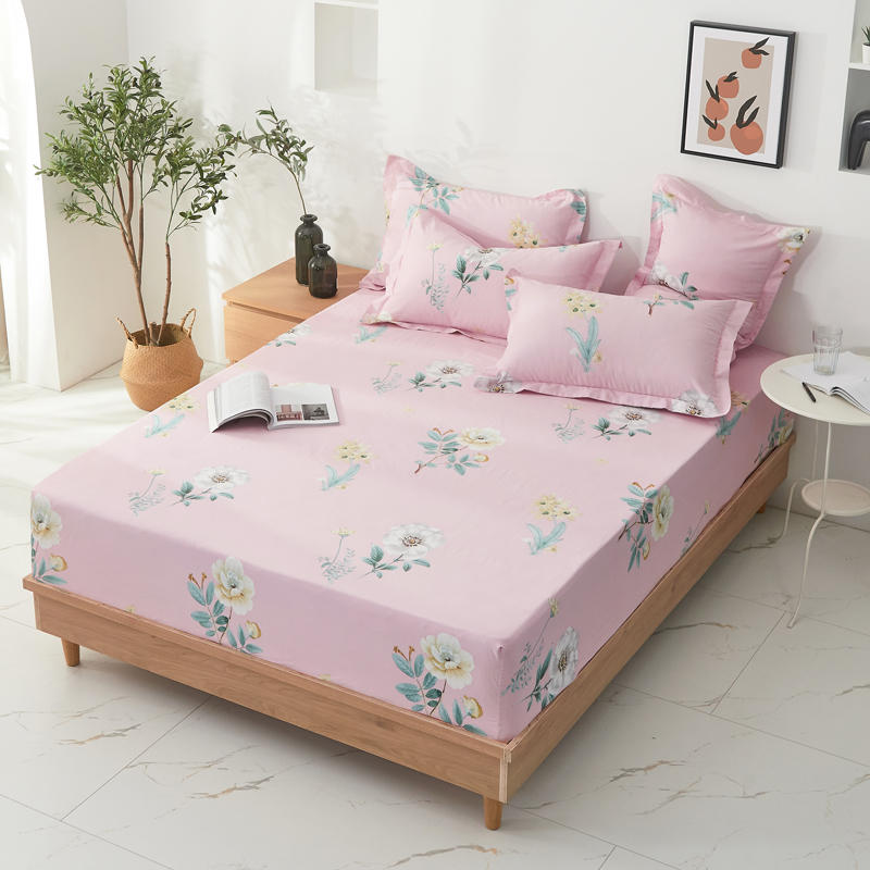 For 3PCS Single Bed Luxurious Fitted Sheet
