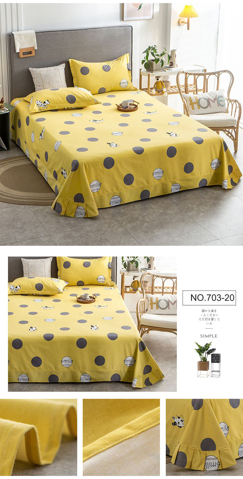 Printing Sheet Set For Double Bed
