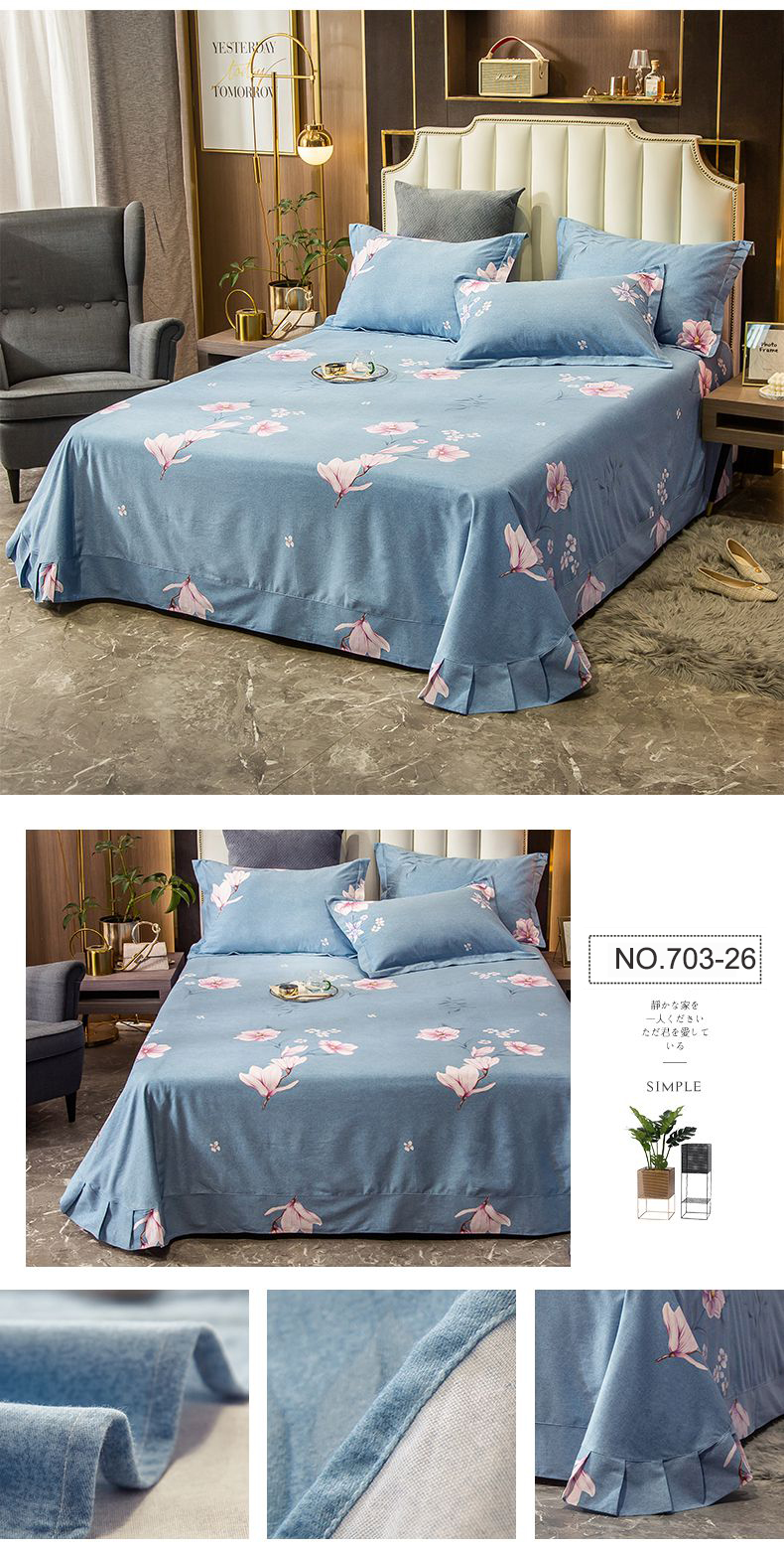 Sheet Set Printing For Double Bed