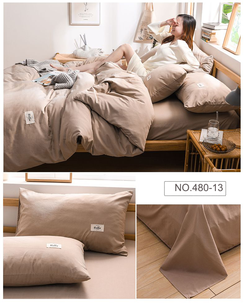 Student Dorm Cyan Plaid Bed Sheet