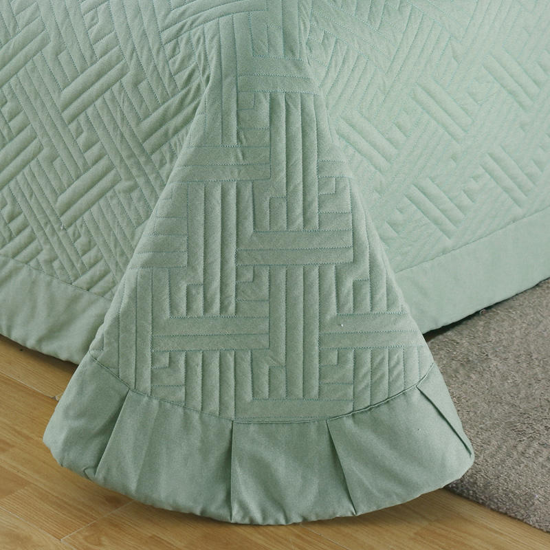 Light green Cover Bedspread
