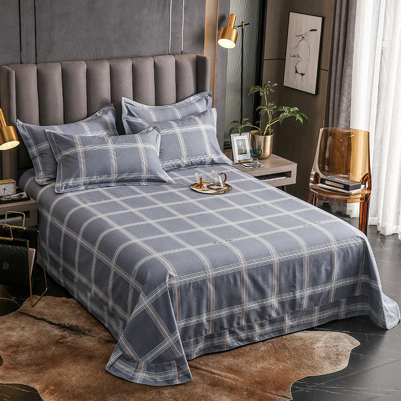 For Plaid Bedding Set Sheet Set