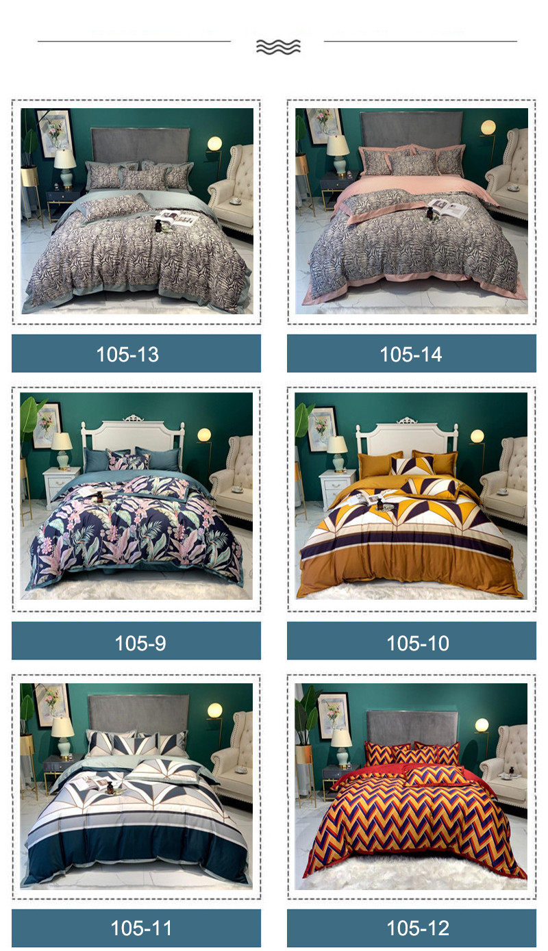 For 4PCS King Good quality Bedding