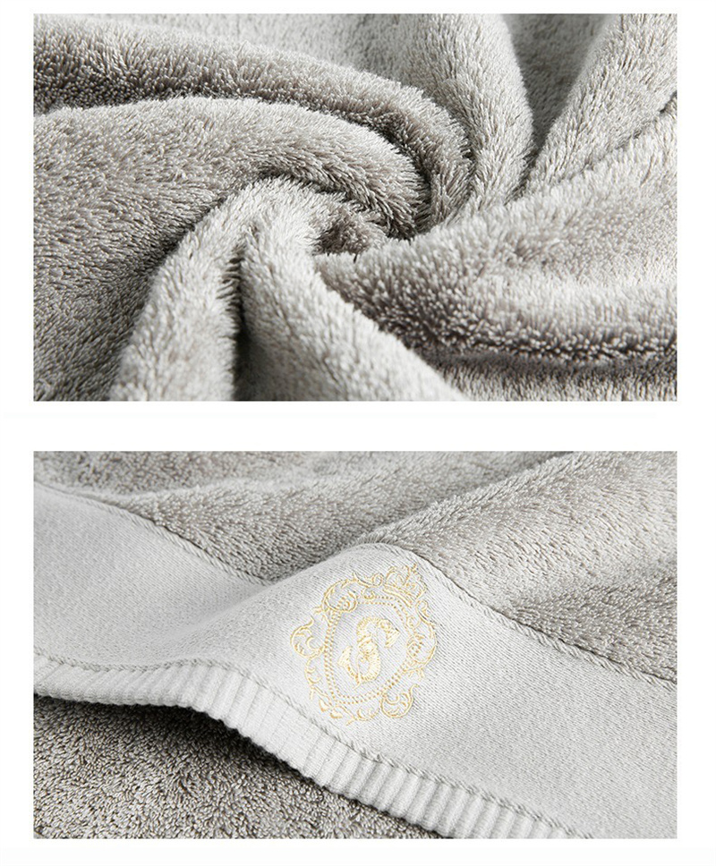 Hand Face bath towels set 100% Cotton hotel