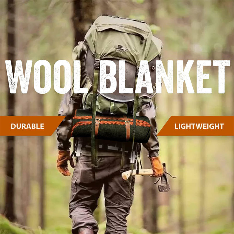 Medical Green Blanket 90% Antibacterial 90% Wool