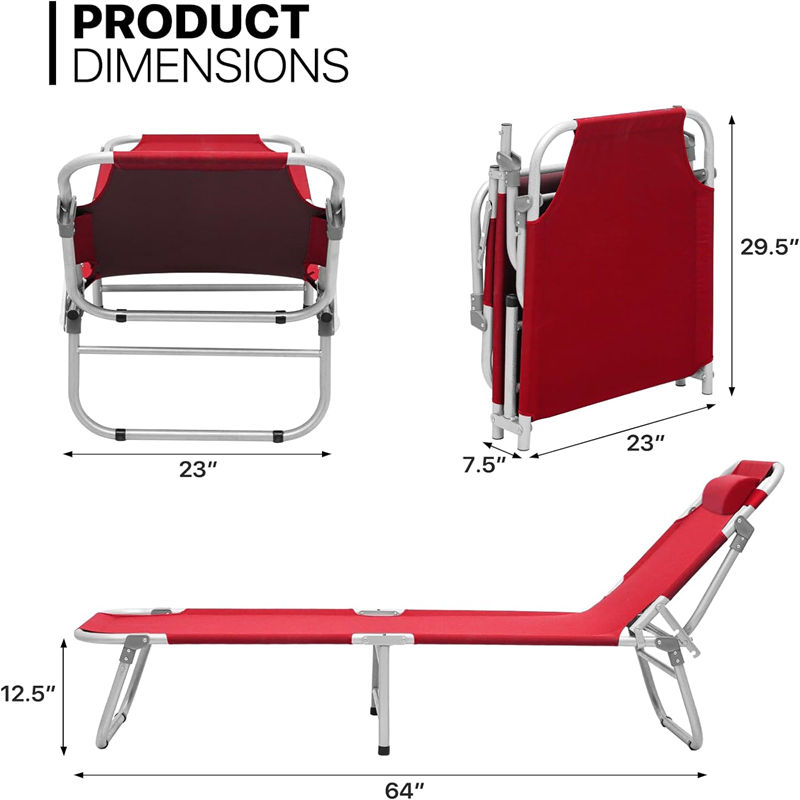 Tri-fold Storage Emergency Bed