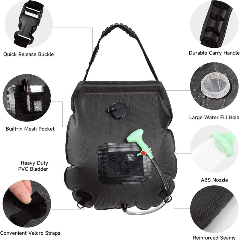 PVC - Outdoor Survival Shower Bag PVC - Outdoor Survival Shower Bag