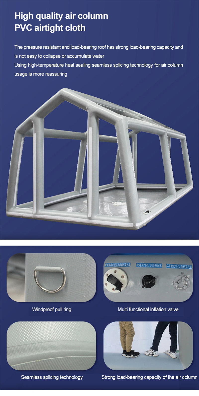 White tent 400kg/㎡ XL Reserveearch