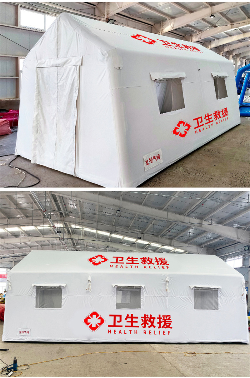 Camo tent 100kg/㎡ snow White for warfare