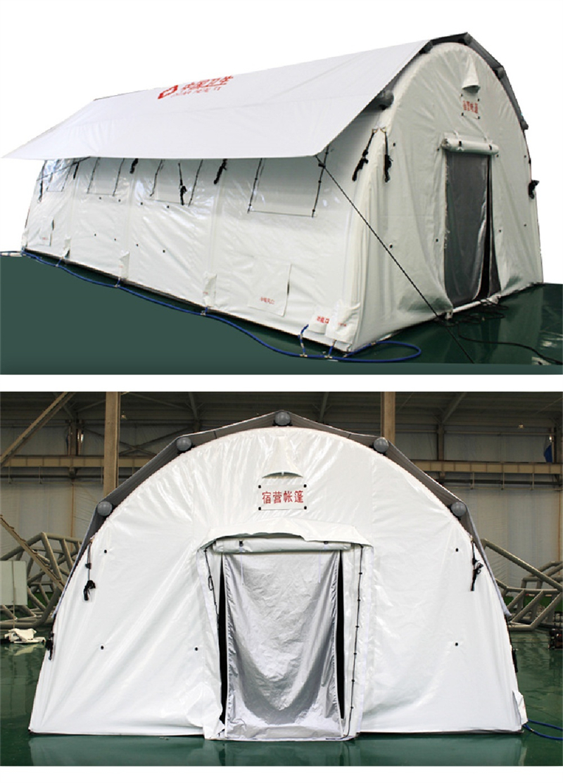 White tent 100kg/㎡ snow camo for warfare