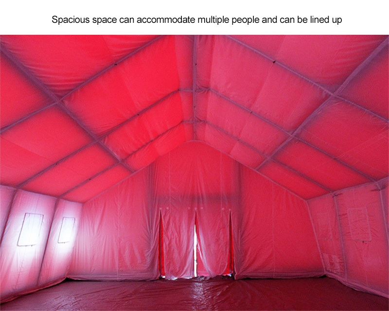 Red&Blue medium tent ≤10 minute inflation for large events