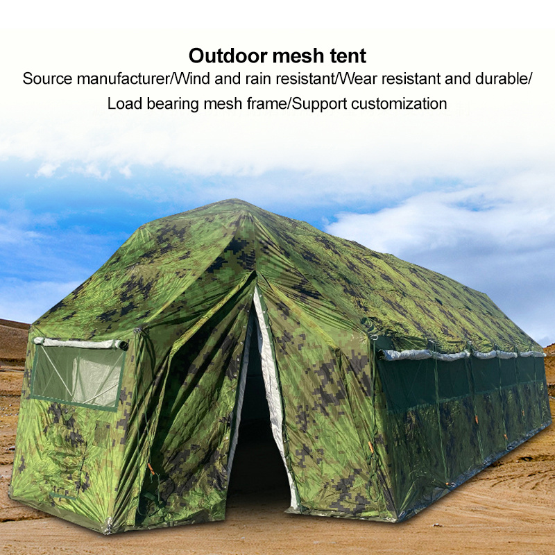 Storm-resistant Camouflage Tent